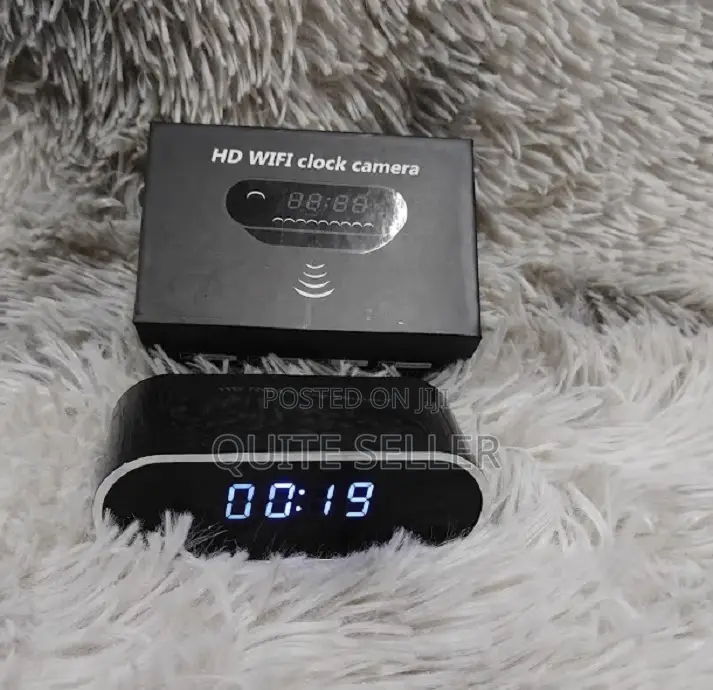 New 1080p Clock Camera - Wifi Wireless Camera for Indoor Home Security