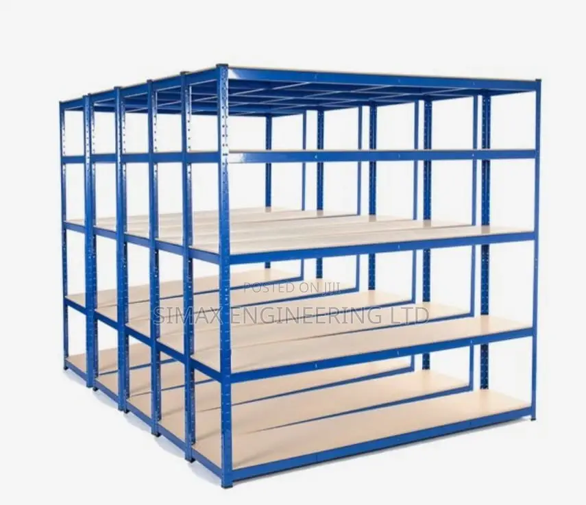 Wooden Shelving Metal Rack