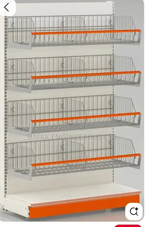 Single Wall Shelving Rack