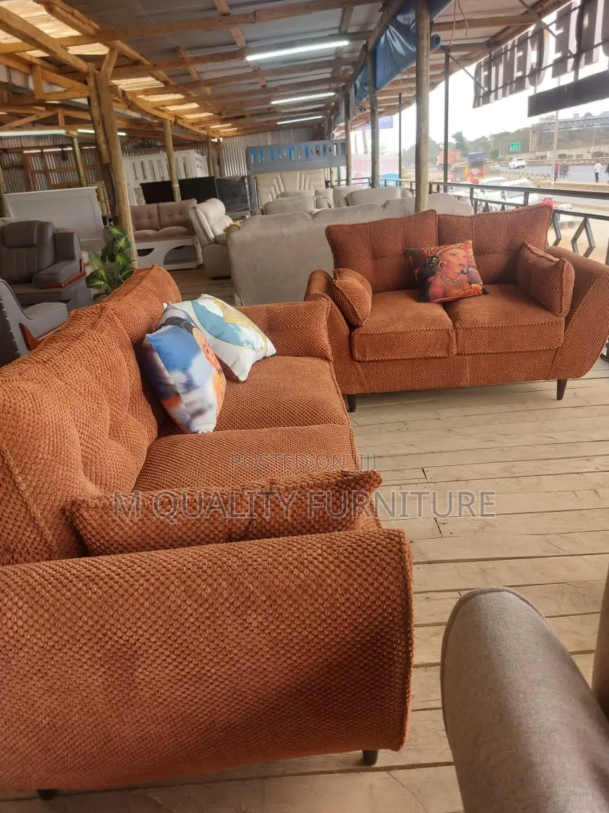 Sofa With Refined Stitching Which Ads a Touch of Elegance