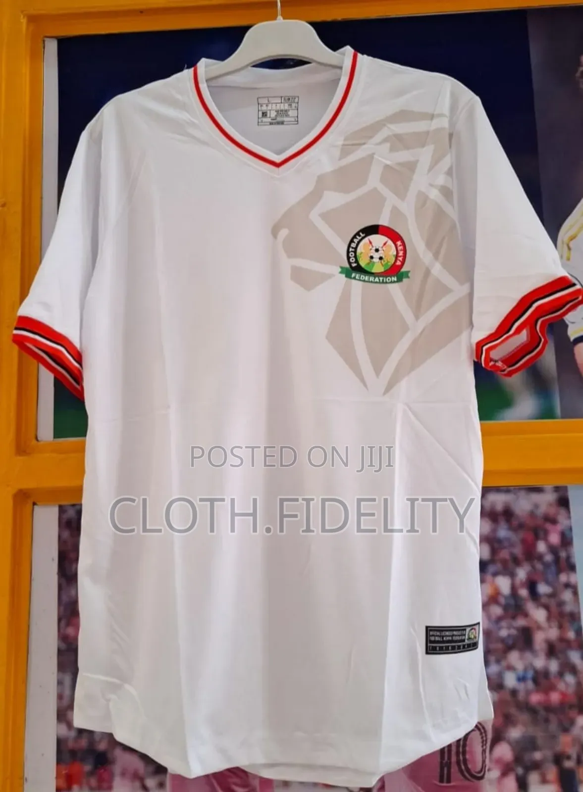 Original Kenya Football Jersey.(Harambee Stars)