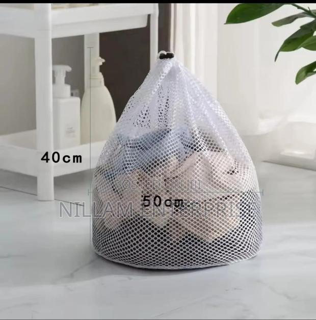 Large Washing Laundry Bag Mesh Organizer - thumbnail 3