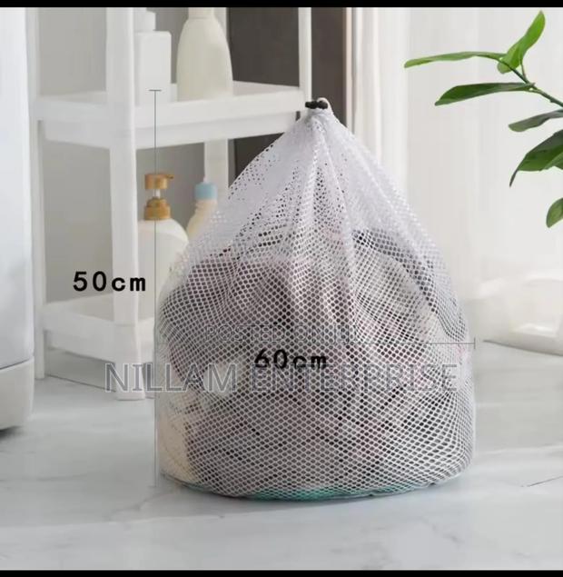 Large Washing Laundry Bag Mesh Organizer - thumbnail 6