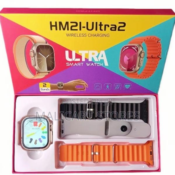 Hm2i-Ultra Wireless Charging Smart Watch