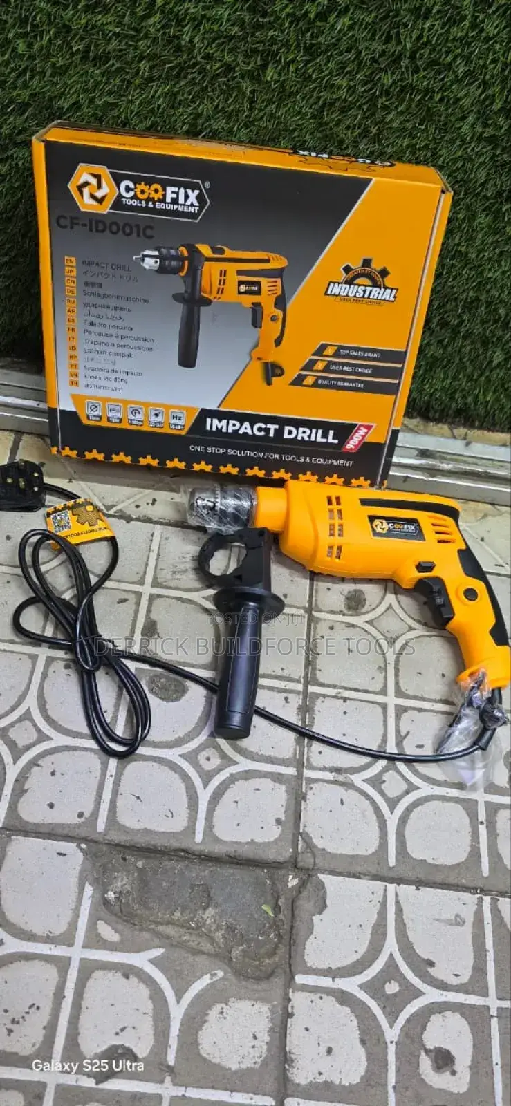 900watts Coofix Drill/Powerful Corded Drill