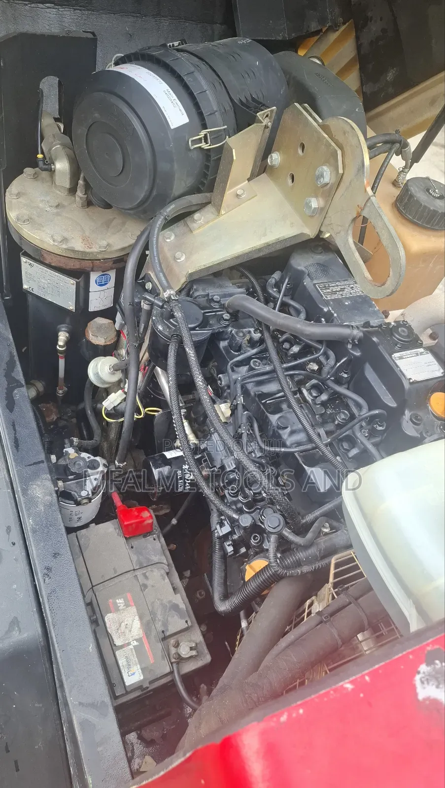 Compressor 2011 Doosan 741+ Yanmar 4 Cyl Diesel 140cfm Ex-Uk