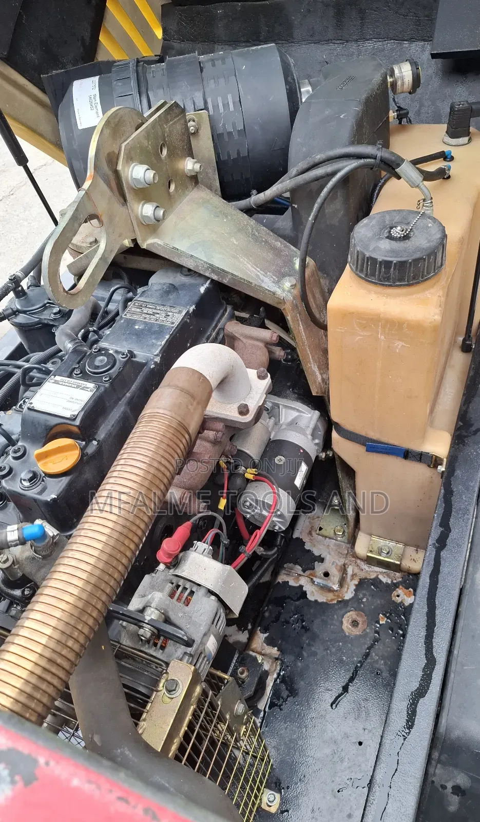 Compressor 2011 Doosan 741+ Yanmar 4 Cyl Diesel 140cfm Ex-Uk