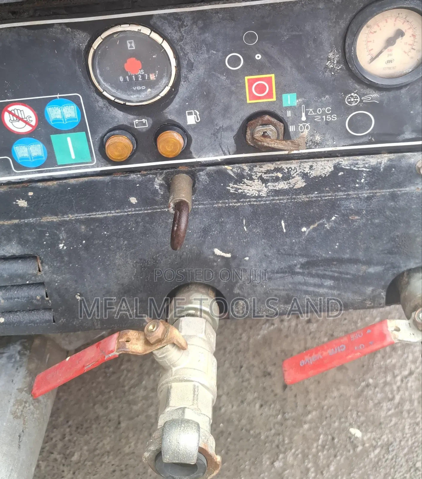 Compressor 2011 Doosan 741+ Yanmar 4 Cyl Diesel 140cfm Ex-Uk