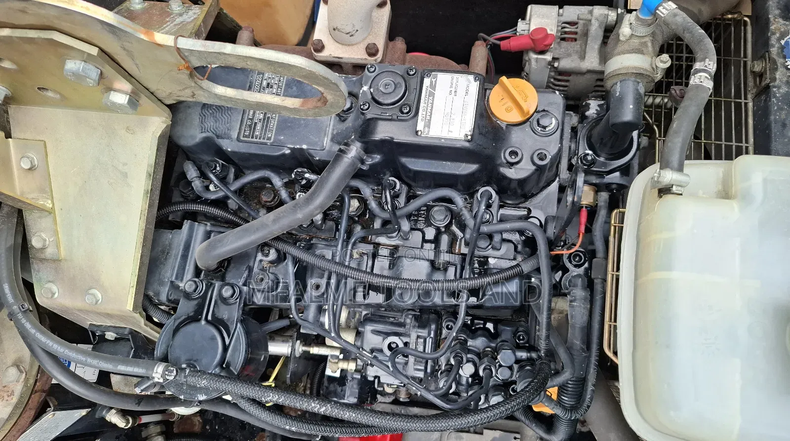 Compressor 2011 Doosan 741+ Yanmar 4 Cyl Diesel 140cfm Ex-Uk