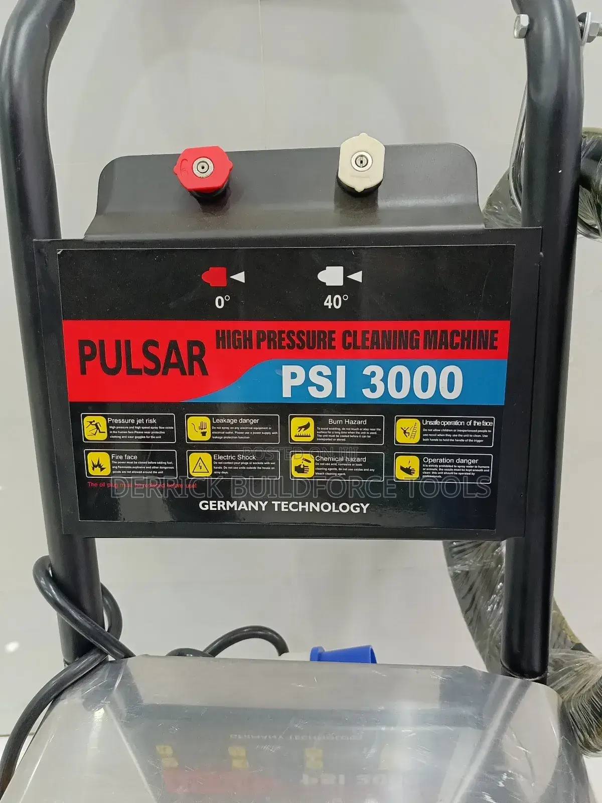 Pulsar High Pressure 3000psi Car Wash Machine