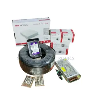 Weatherproof 4 Hikvision 1080p Full Hd 2mp CCTV Cameras Complete Kit