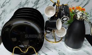 Plate+Mugs+Flask Set - main view