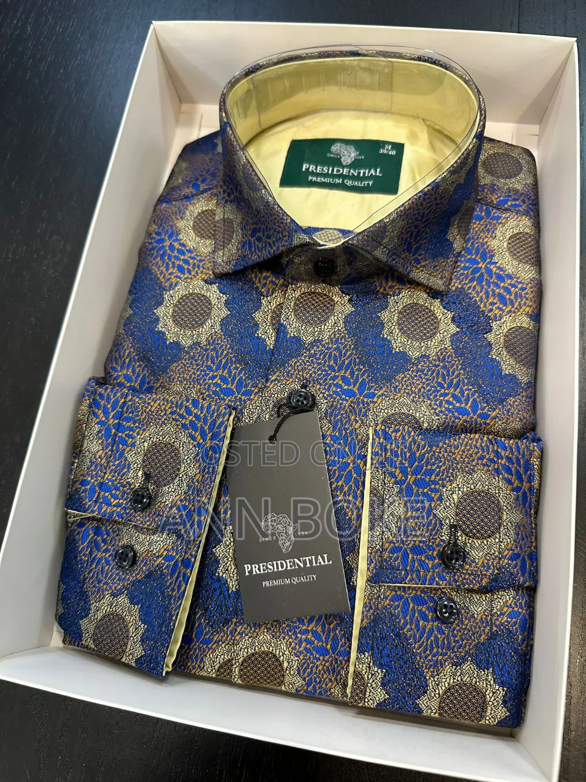 Executive Shirt. Size M-4xl.