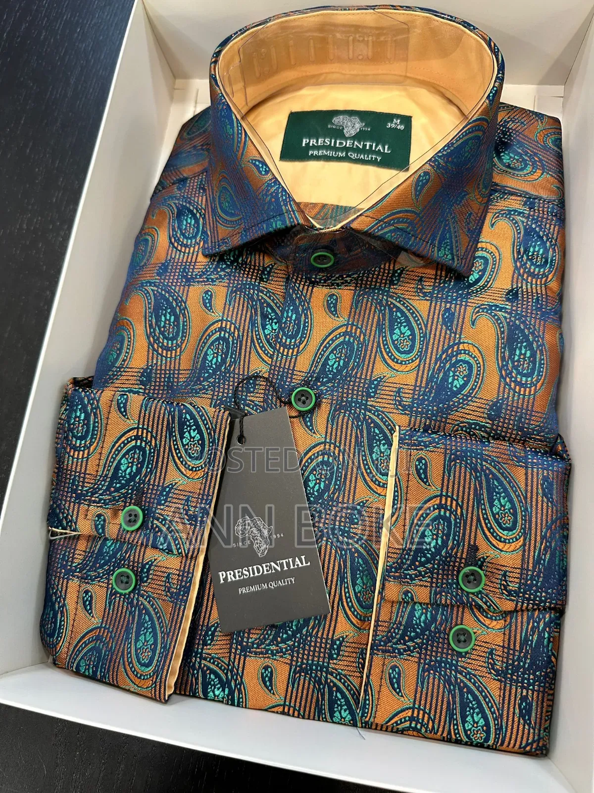 Executive Shirt. Size M-4xl.