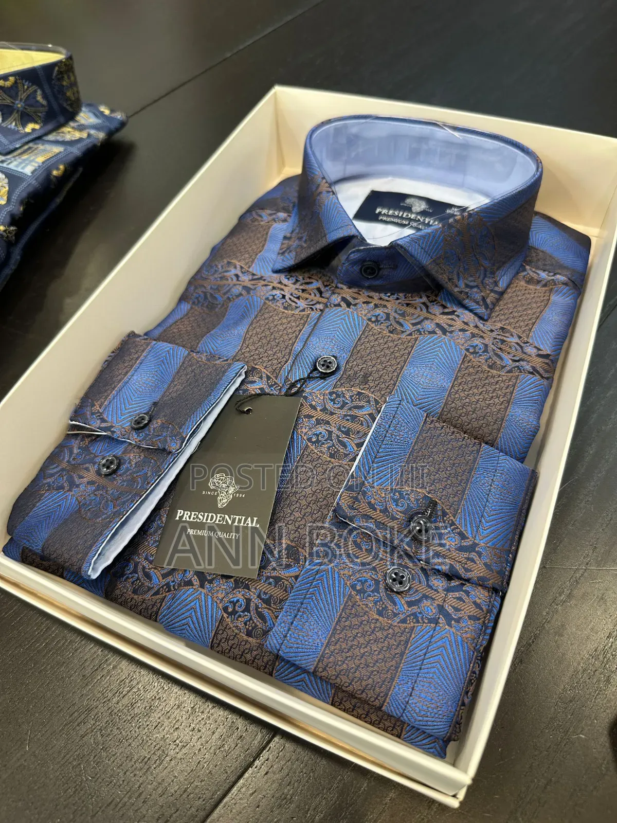 Executive Shirt. Size M-4xl.