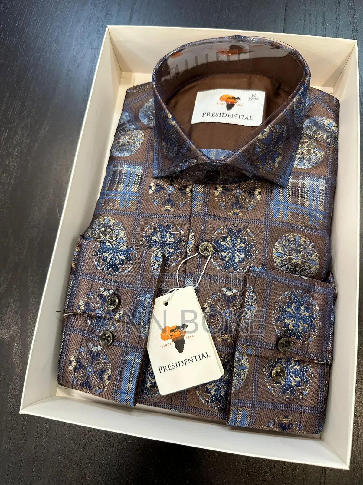 Executive Shirt. Size M-4xl.