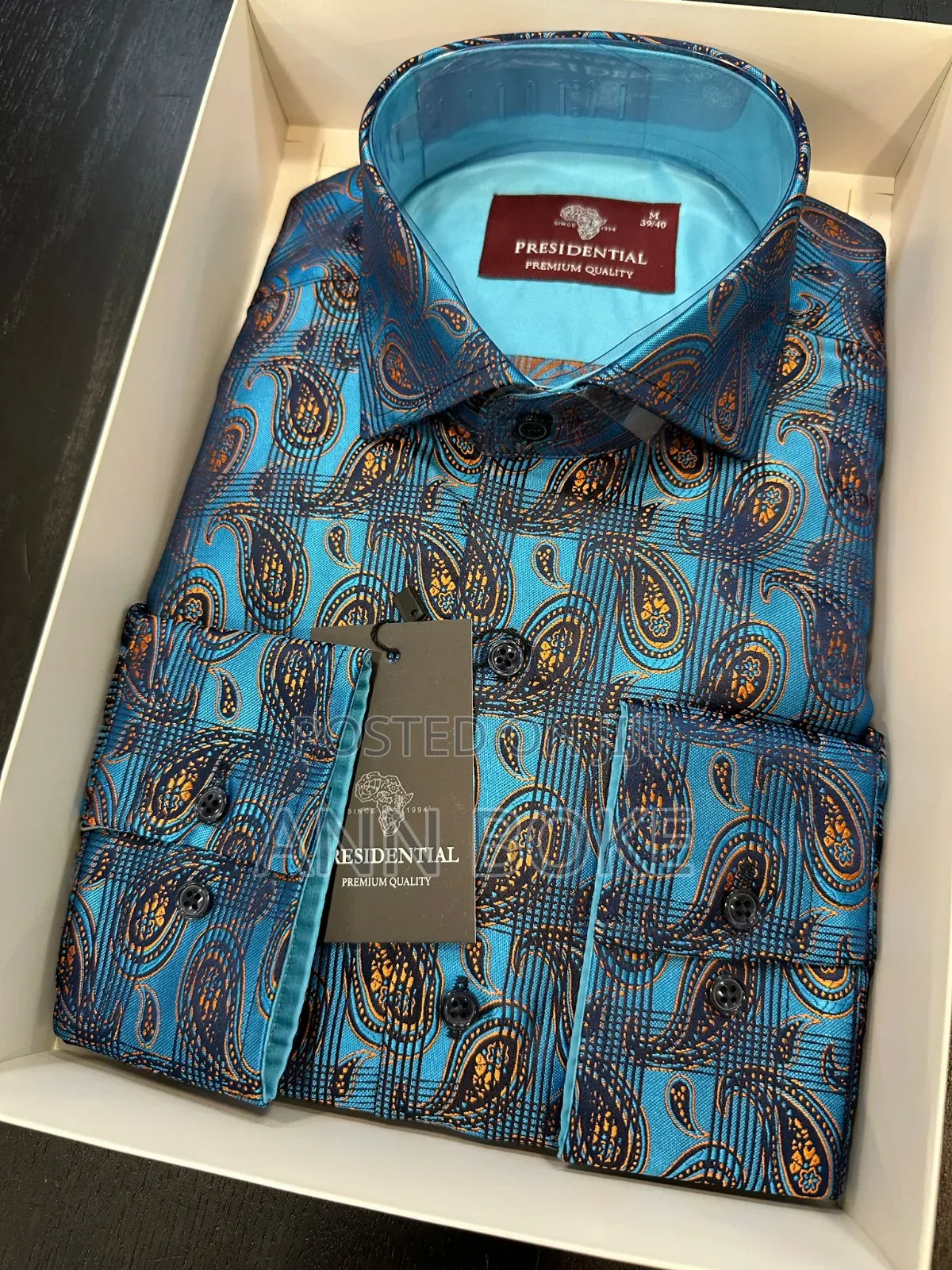 Executive Shirt. Size M-4xl.