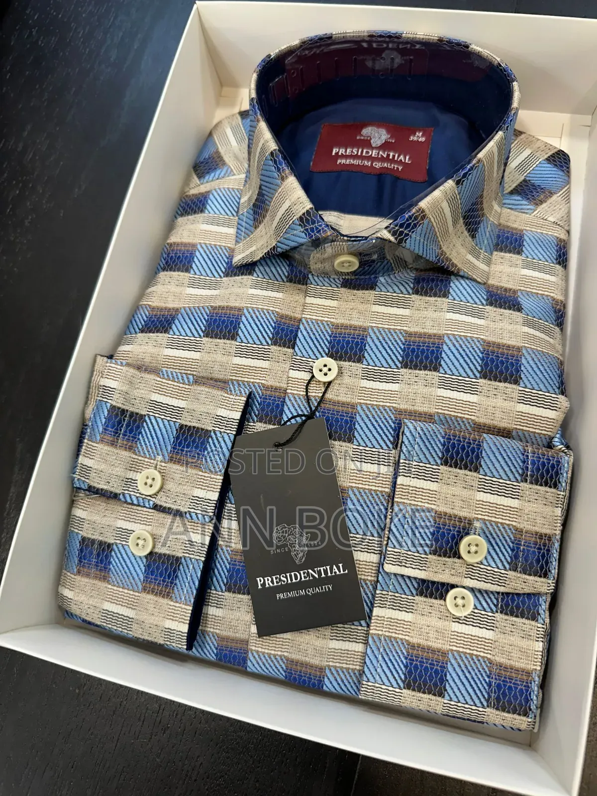 Executive Shirt. Size M-4xl.