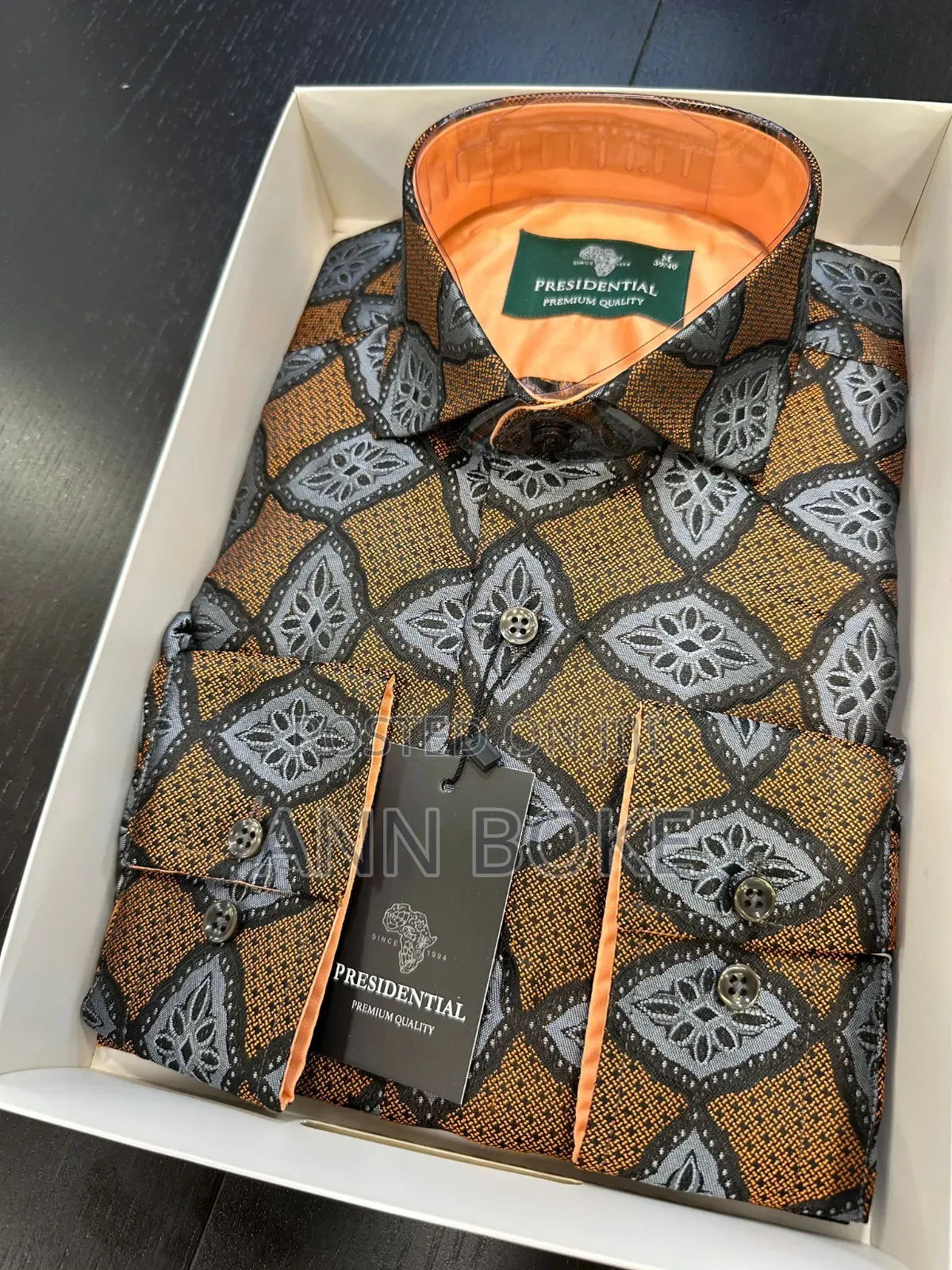 Executive Shirt. Size M-4xl.