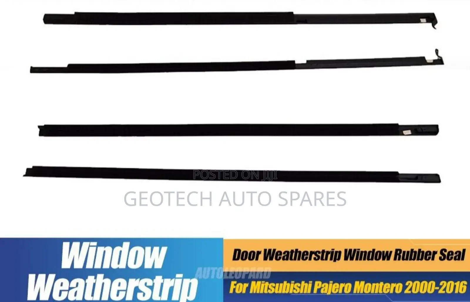 Mitsubishi Pajero Weatherstrips