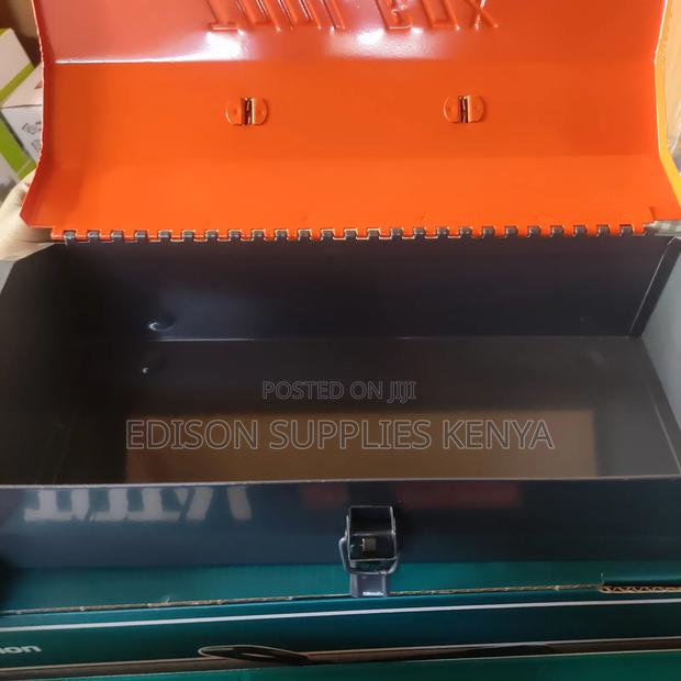 Metallic Toolbox Finder 14'' Metal Tool Box Lockable - thumbnail 6