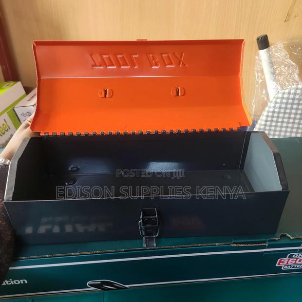 Metallic Toolbox Finder 14'' Metal Tool Box Lockable - main view