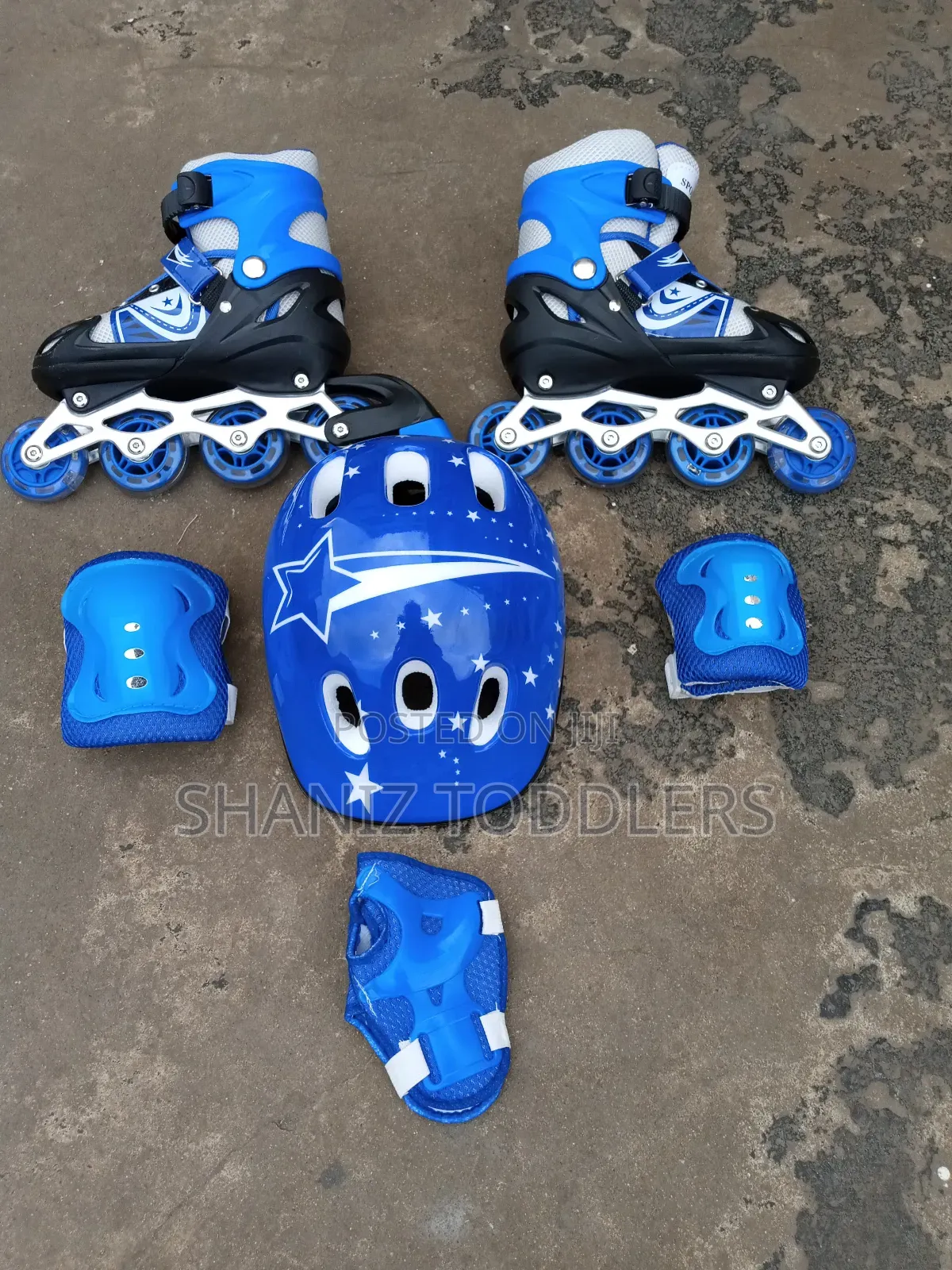 Blue Skates / Roller Skates