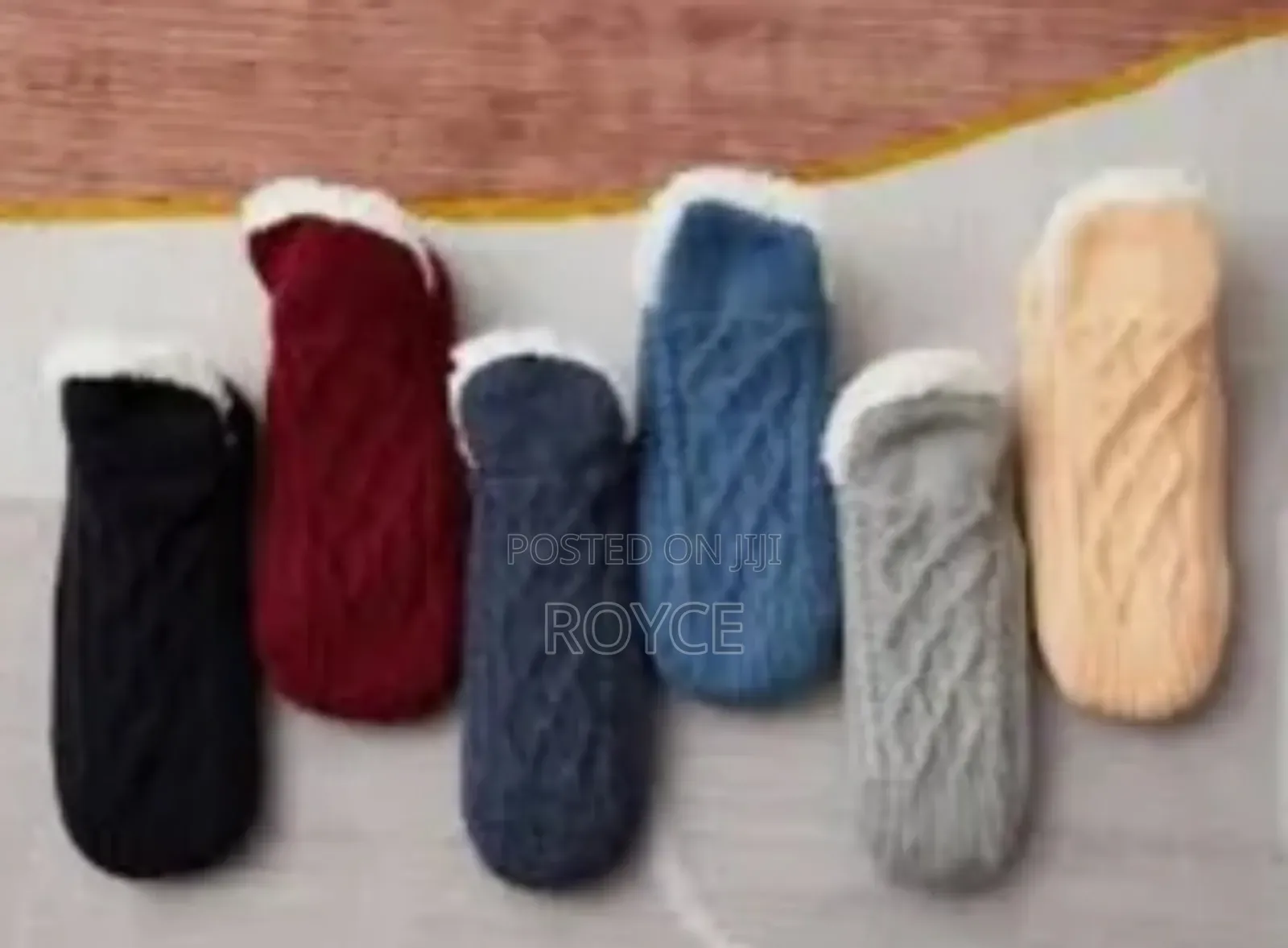 Indoor Anti- Slip Thermal Socks - Pair