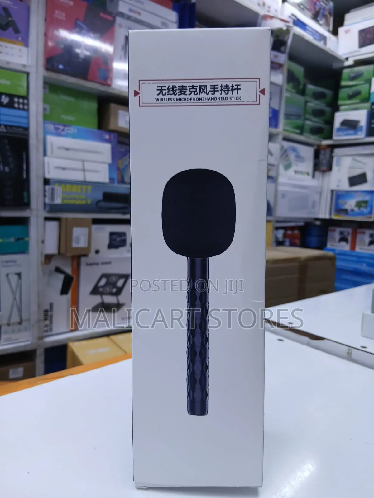 Wireless Microphone Handle Grip Stick Handheld Holder