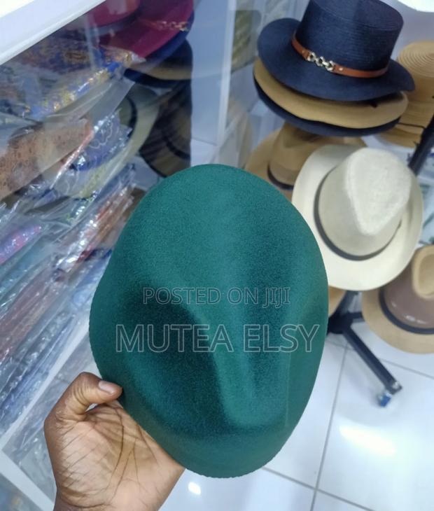 Yellow Emalard Green Fez Hats - thumbnail 2