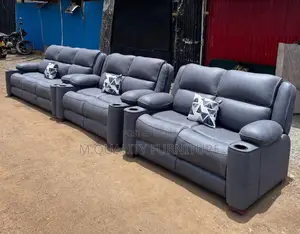 Minimalist Semi Recliner Sofa