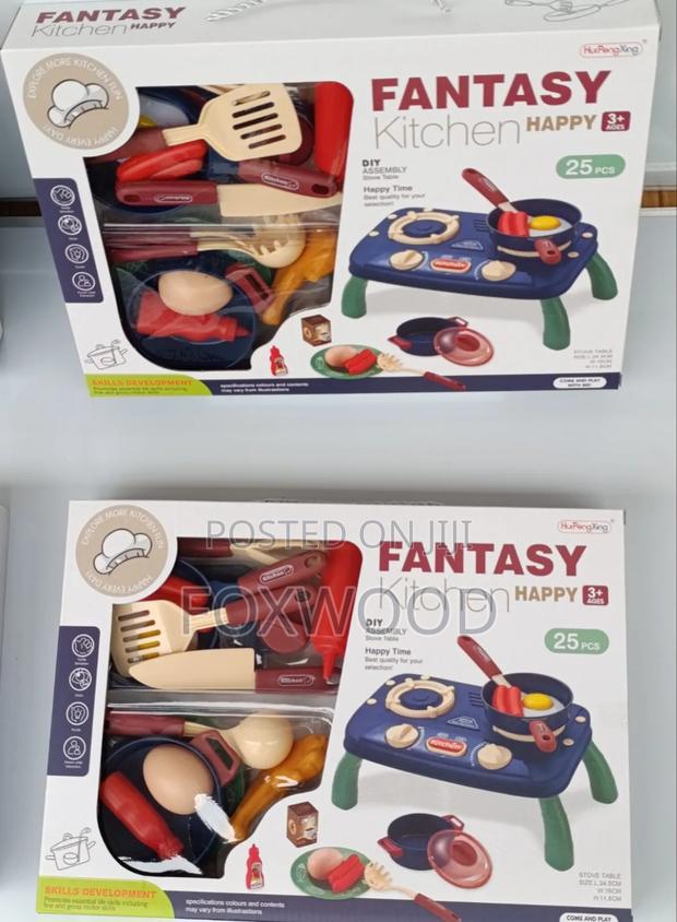 Fantasy Kitchen Set for Children 25pcs - main view