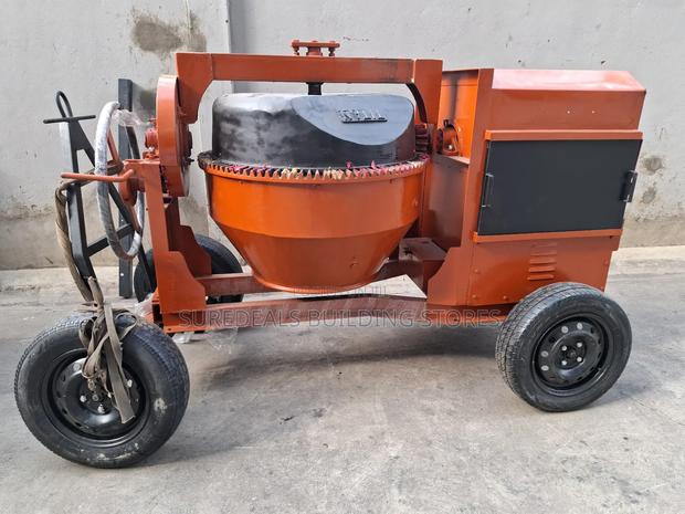 Titan Concrete Mixer With 4-Wheels - thumbnail 3