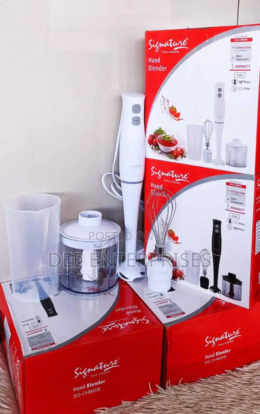 Signature 4 in One Hand Blender