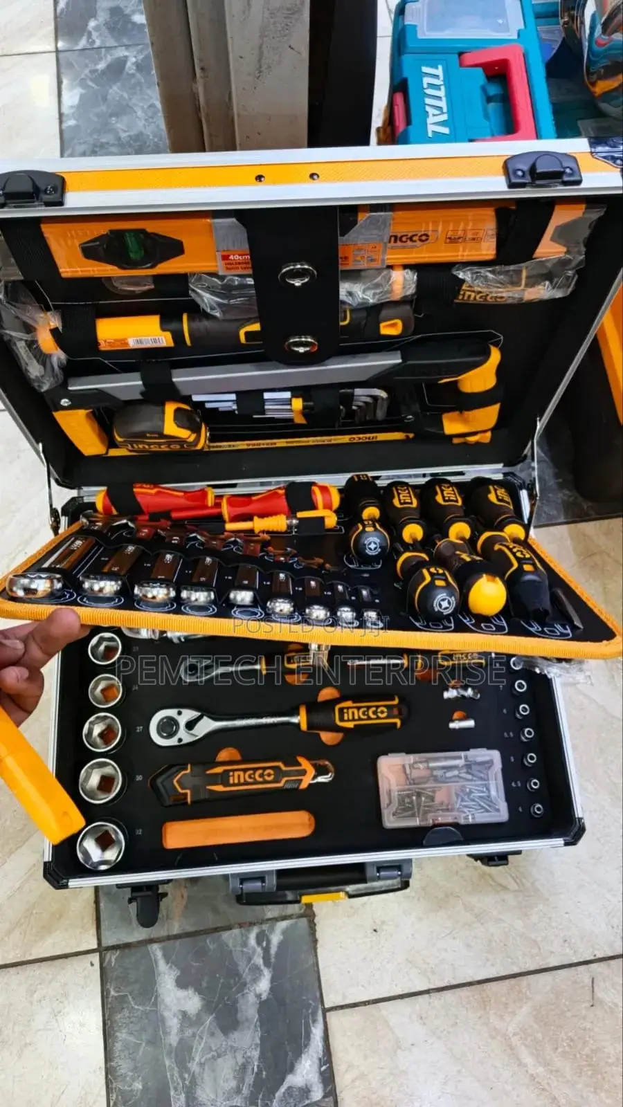 Ingco 147-piece Hand Tool Set,