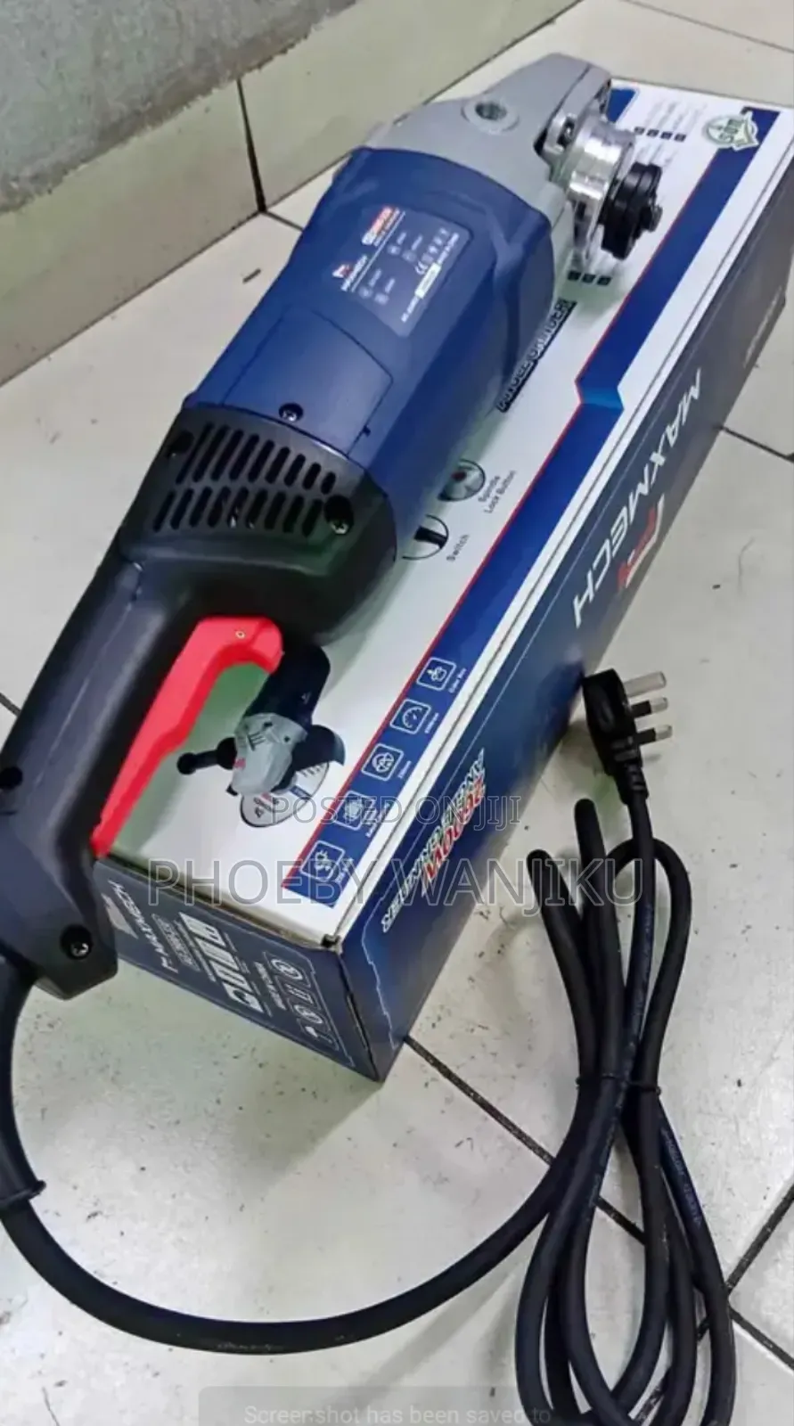 Maxmech Angle Grinder 9"