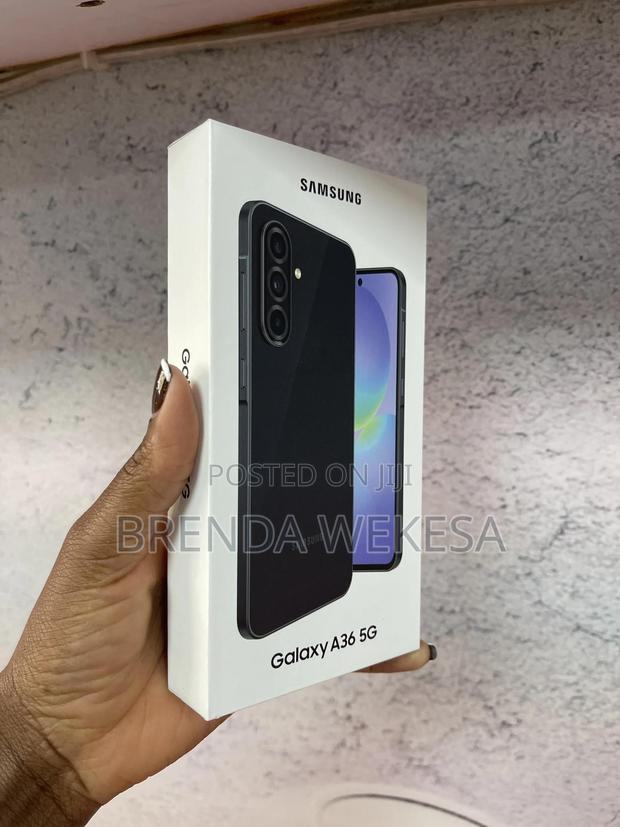 New Samsung Galaxy A36 128 GB Black - main view