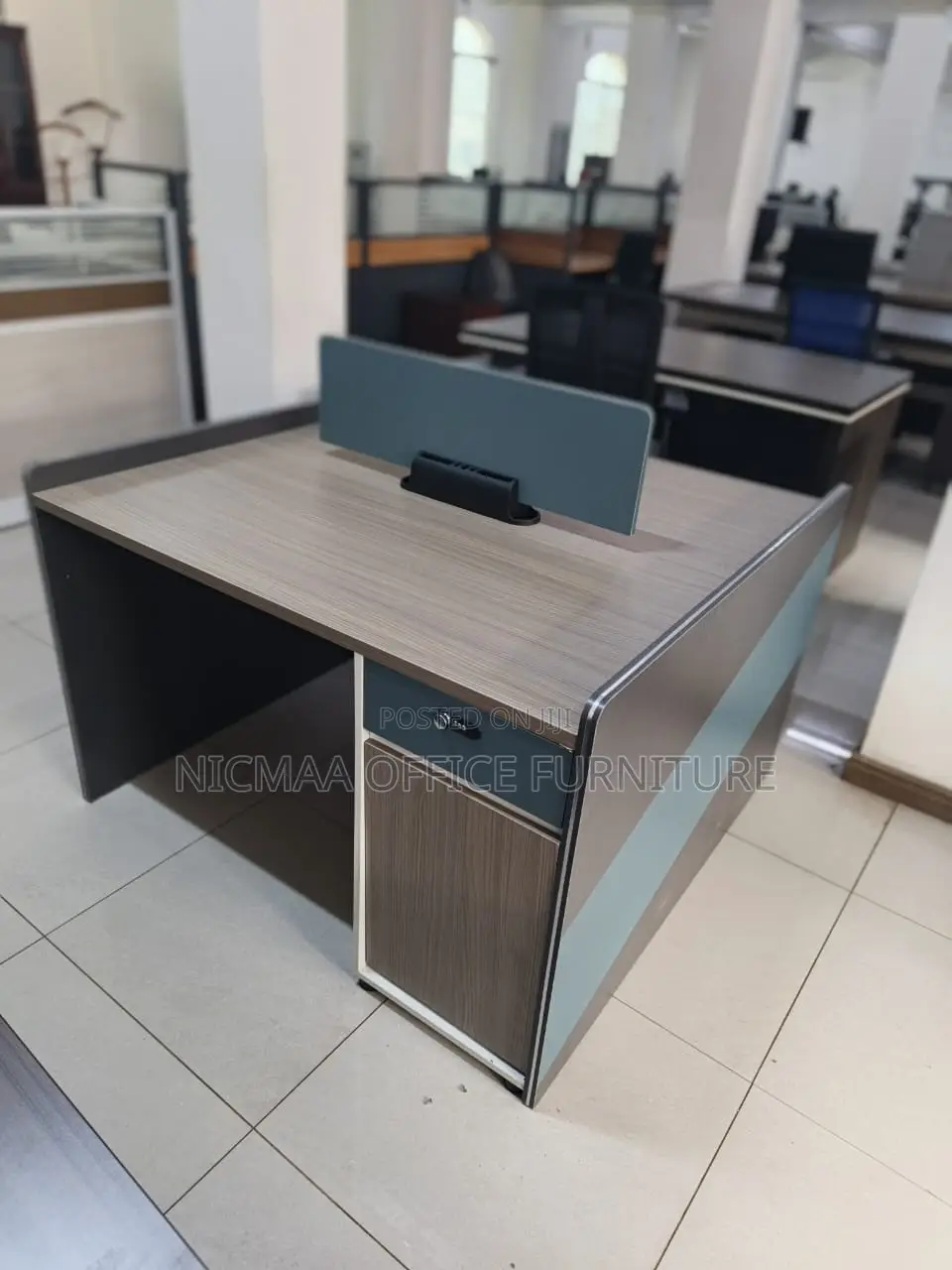 2-Way Modular Modern Workstation
