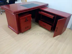Executive Mahogany Finish Desk