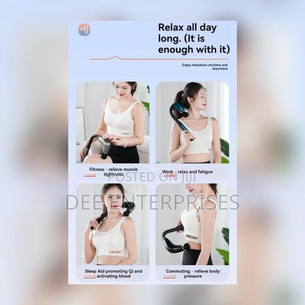 Fascial Gun Massager Handle and Elbow - main view