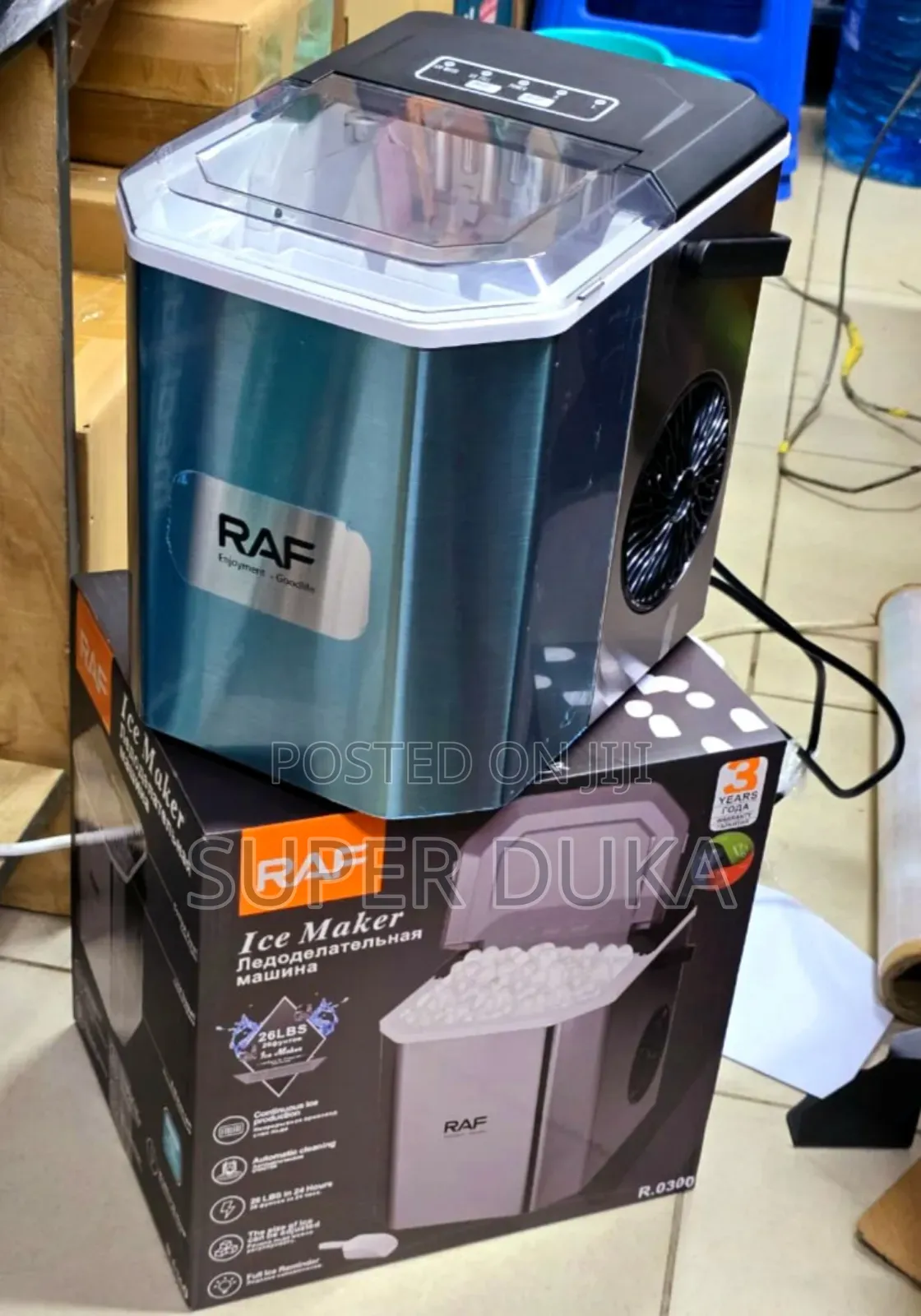 Raf Portable Automatic Ice Maker.
