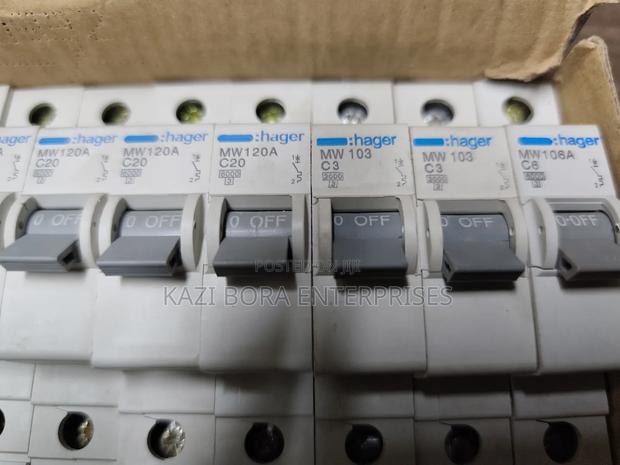 20a Single Pole McBs Hager - thumbnail 2
