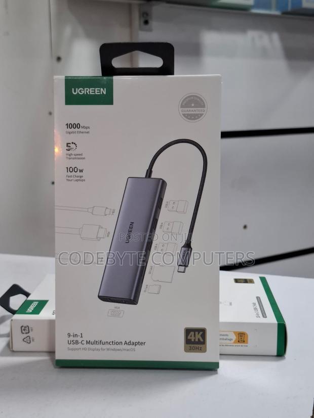 Ugreen 9-in-1 Usb-c Multifunction Adapter - Cm498 - main view
