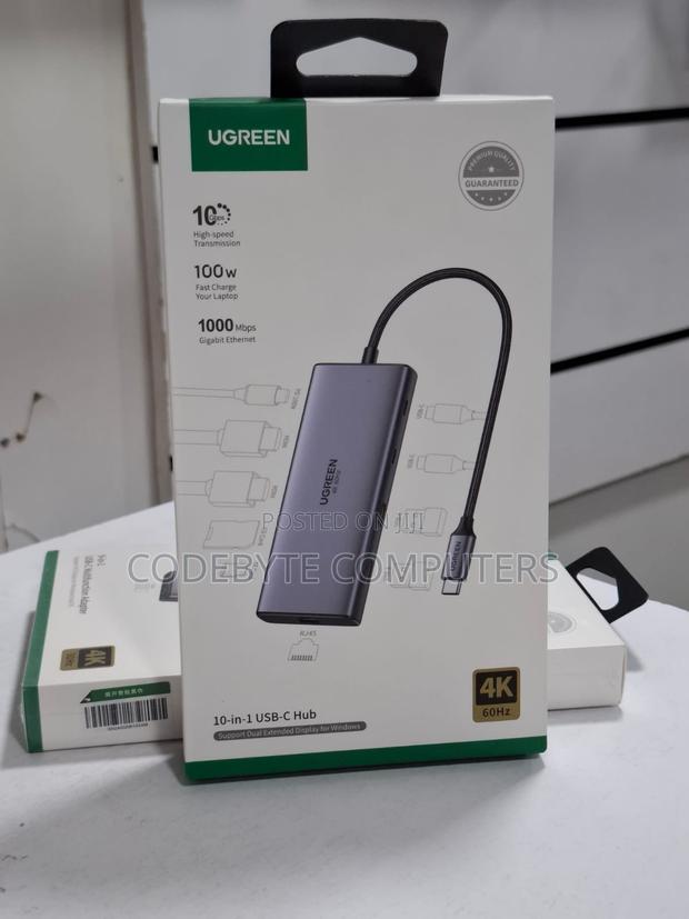 Ugreen 10 In 1 Type C To Multifunctional Adapter - main view