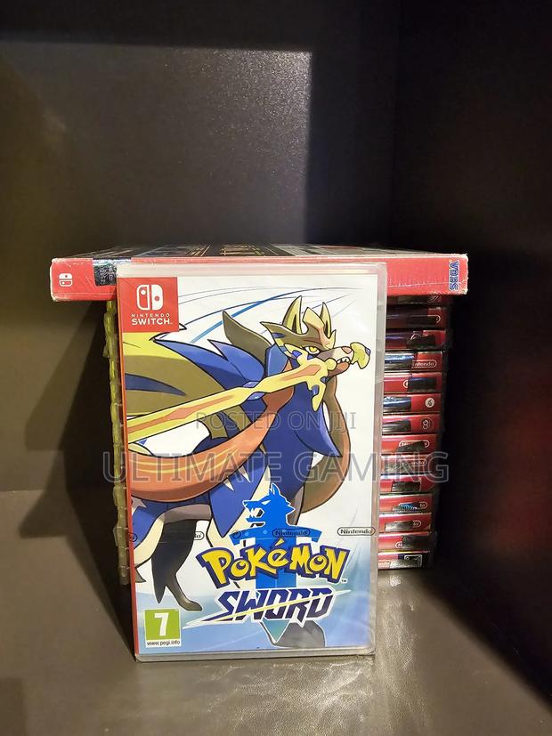 Nintendo Switch Pokemon Sword - main view