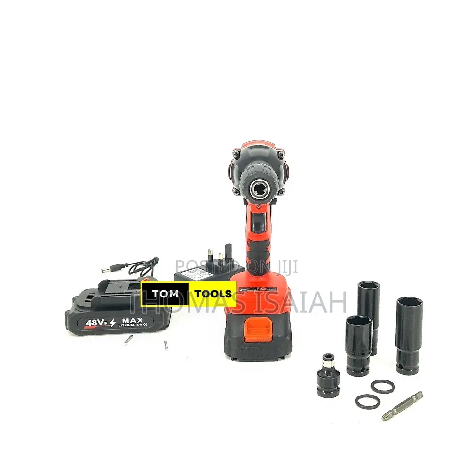 310nm Brushless 1⁄2 Inch Cordless Impact Wrench Drill Chuck Adapter