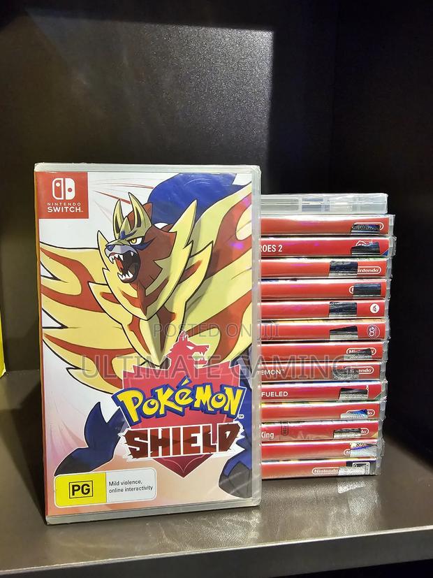 Nintendo Switch Pokemon Shield - main view