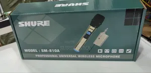 Microphone.Shure Professional Universal Wireless Mic Sm-810a