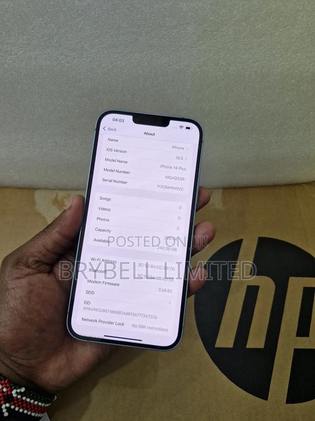 Apple iPhone 14 Plus 256 GB Blue - thumbnail 3