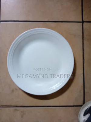 12pc Melamine Plate/Round Dinner Plate
